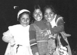 Sonia (centre) and friends Cuzco, Peru Sonia (centre) and friends Cuzco, Peru